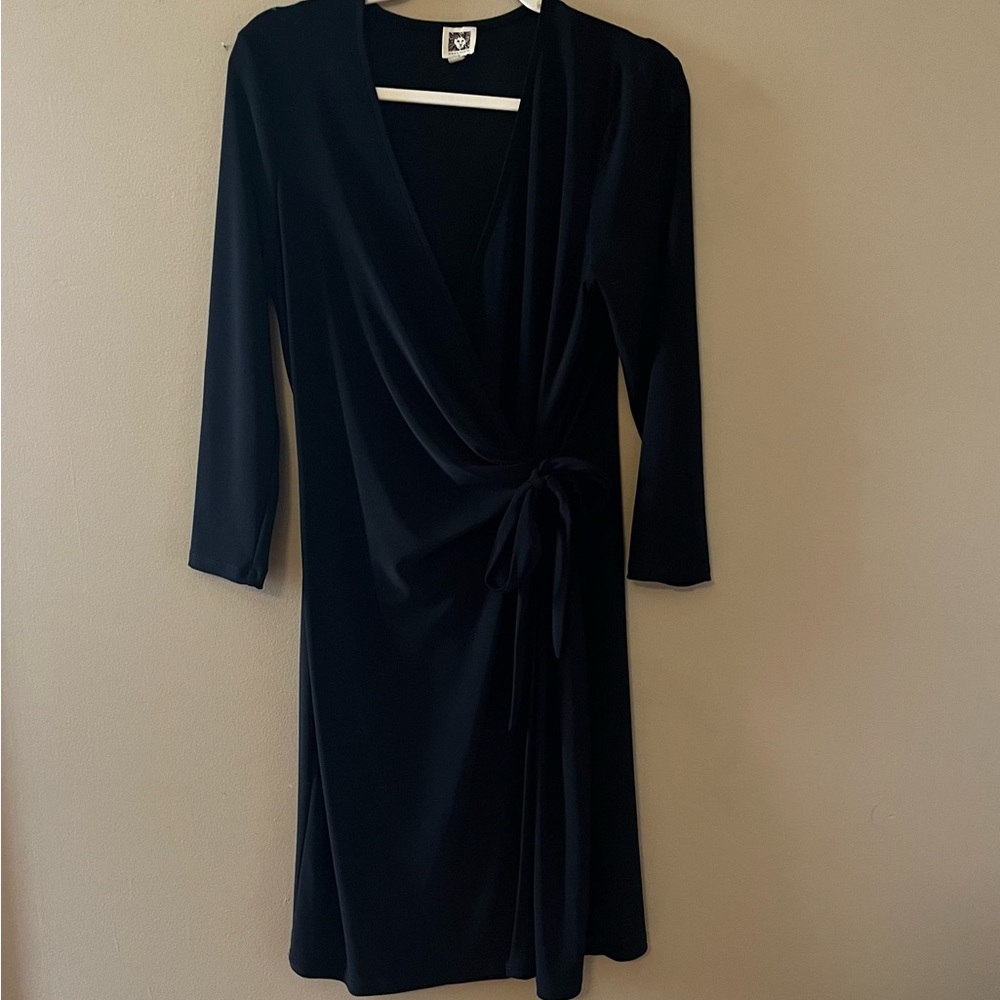 Anne Klein wrap dress, sz 10